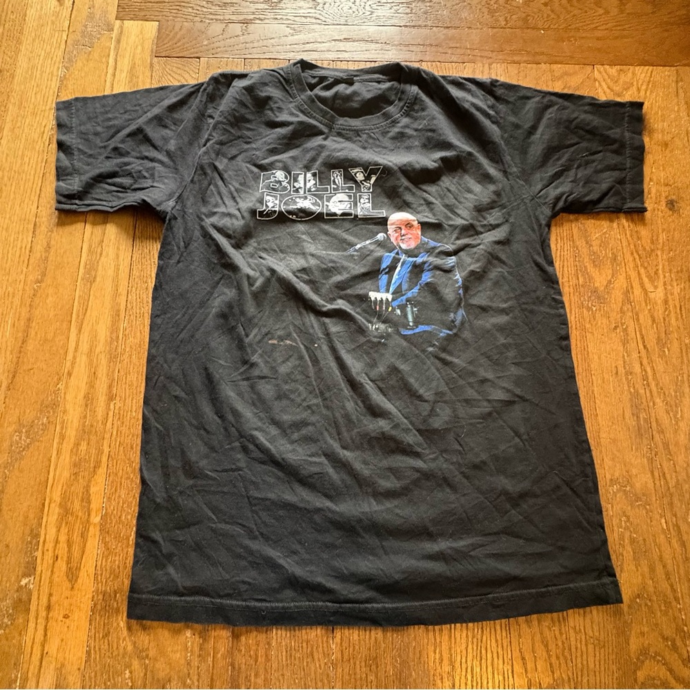 Billy Joel In Concert 2017–2018‎ Tour T-Shirt Black S Rock Piano Man